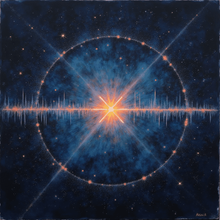 Visualisierung der Schumann Frequenz als energetisches Feld – symbolisiert den Herzschlag der Erde